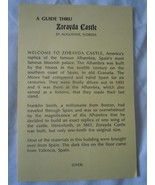 A Guide Thru Zorayda Castle St. Augustine FL Information Card - $2.72 CAD
