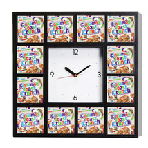 Cinnamon Toast Crunch Advertising Promo Diner Clock with 12 pictures. Not $60 - £26.49 GBP