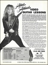 Doug Marks Metal Method Guitar Lessons Video advertisement 1994 b/w ad print - £3.39 GBP