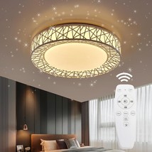 Led Flush Mount Ceiling Light Fixture, 45W 18.9 Inch, Dimmable Led Fixture Lamp, - £85.62 GBP