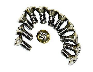 1956-1962 Corvette Screw Set Soft Top Weatherstrip Retainer Front 12 Pieces - $15.69