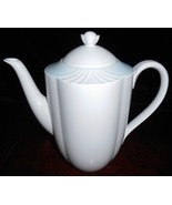 Villeroy &amp; Boch DELTA PATTERN Coffee Pot BONE CHINA Made in West Germany - $54.25 CAD