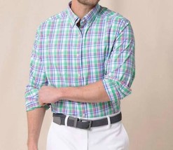 Southern Tide Gaspee Plaid Intercoastal Long Sleeve Sport Shirt Simply G... - $73.00