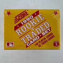 SCORE Major League Baseball 1990 Rookie &amp; Traded Card Set Box Factory Sealed - £11.59 GBP