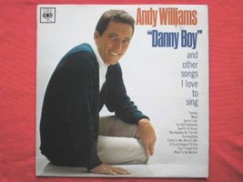 &quot;Danny Boy and Other Songs I Love to Sing Lp [Vinyl] Andy Williams - $90.54 MXN