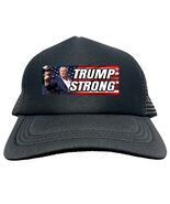 TRUMP Strong Maga Assassination FUNNY Trucker Hat Cap Foam Mesh Baseball... - $15.83