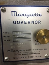 MARQUETTE Governor  type #  E456M MODEL 21-90456-01 Detroit diesel gener... - £308.83 GBP