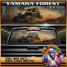 Yamaha Forest - Truck Back Window Graphics - Customizable - £46.19 GBP+