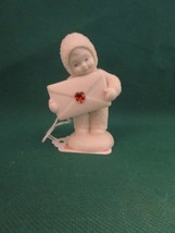 Department 56 Snowbabies Figurine "Extra Special  Delivery", July Birthstone - $19.95