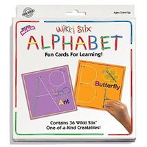 Wikki Stix Alphabet Fun Cards for Learning  - £65.39 GBP