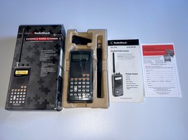 Radio Shack Pro 404 Handheld Radio Scanner 200 Channels w/ Weather Alert TESTED - £77.66 GBP