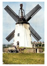 ptc5200 - Lancs. - Collecting Flour from Lytham St. Annes Windmill - print 6x4 - £2.20 GBP