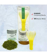 Standard Japanese Matcha Set(Ceremonial Organic Matcha+Reusable Matcha W... - $45.50 CAD