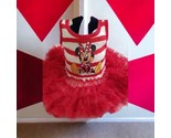 Disney Parks Baby Girl Minnie Mouse Tutu Dress Red White Size 3-6 months... - £15.45 GBP