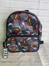 Disney Villains Vixen All Over Print Faux Leather Mini Backpack Bag Purse - £27.24 GBP