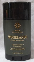 Bath & Body Works Men's Collection Antiperspirant Deodorant 2.7 oz WOODLANDS - $19.97