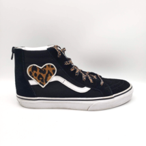 VANS Sk8 Hi Cheetah Zip High Top Sneakers 721278 Junior&#39;s Size 7 / Women... - £29.68 GBP