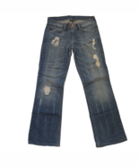 Armani Exchange A|X Boot Cut Flare Jeans Women Size 4 Short Denim Pants-USA - $30.46 CAD