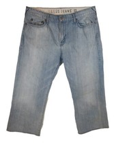 Guess The Cliff Boot Cut Men&#39;s Jeans Size 38x34 Measured 38x26.5 Light W... - £22.13 GBP