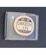 NOS Vintage BB Glass Watch Crystal Military Rectangle CMX Series - $334.12 MXN