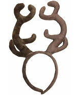 RUBIE&#39;S REINDEER ANTLERS HEADBAND CHRISTMAS HOLIDAY ACCESSORY 824 - €5,94 EUR