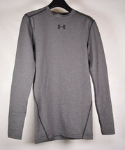 Undeer Armour UA Mens Cold Gear Compression Shirt Grey LS S NWT - $39.60