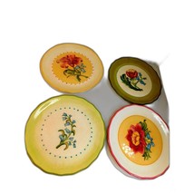 Santa Rosa Waverly Collection Salad Plates Set of 4 New - £15.00 GBP
