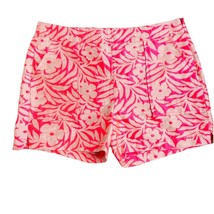 J. Crew Pink Plumeria Jacquard Shorts Size 4 - £21.74 GBP