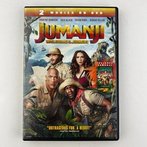 Jumanji Welcome To The Jungle 2 Disc DVD Dwayne Johnson Jack Black Kevin Hart - £7.77 GBP