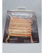 Vtg Retro Weave A Bag Kit Loom Purse Yarn NEW Colorful Craft Yarn Phylli... - $40.13 CAD