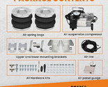 Air Suspension Spring Bag Kit + Air Compressor For Ford Transit 2001-202... - $322.24