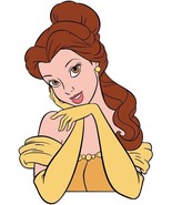 Princess Belle with Hands near face Metal Cutting Die Card Making Scrapb... - £9.41 GBP