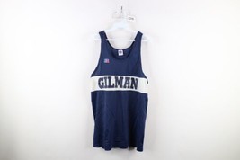 Vintage 90s Russell Athletic Mens Large Gilman Track Running Singlet Jersey USA - £38.91 GBP
