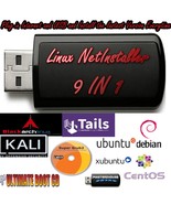 9‑in‑1 Linux USB Net‑Installer – Always Installs the Latest Versions FAS... - $235.56 MXN