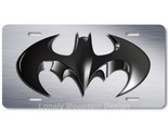 Cool Batman Inspired Art on Gray FLAT Aluminum Novelty Auto License Tag ... - £14.11 GBP