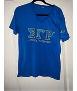 Sigma Gamma Rho ΣΓΡ Luxury Embroidered T-Shirt With 1922 Sleeve - $19.99