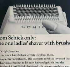 1964 Lady Schick Crown Jewel Shaver Advertisement Razor Hair Care DWII19 - €21,41 EUR