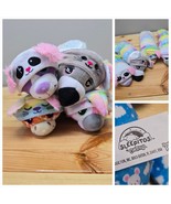 Cutetitos Sleepitos Plush Lot of 4 Stuffed Burritos Plush Koala Giraffe ... - £30.51 GBP