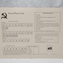 Red Steel Clash Of Armor Avalanche Press Soviet Player Reference Card Only - €7,69 EUR