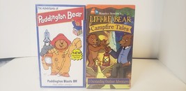 Paddington &amp; Little Bear VHS Lot of 2 NEW Sealed - £11.21 GBP