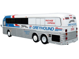 1984 Eagle Model 10 Motorcoach Bus Greyhound Package Express White Blue Vintage - £49.96 GBP