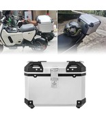 45L Motorcycle Helmet Box ABS Plastic Universal Top Tail Rear Luggage St... - $164.92