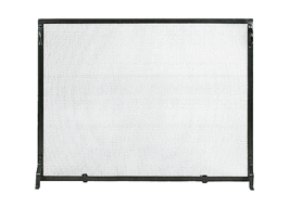 Minuteman SA-4433 44&#39;&#39; x 33&#39;&#39; Plain Flat Fireplace Screen in - £206.56 GBP