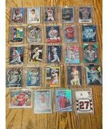 MIKE TROUT 24 Topps Bowman card lot of refractors - £43.26 GBP