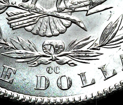 Morgan Dollar 1884 CC  AA21-1108   - $575.95