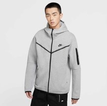 Nike Sportswear Tech Fleece Full-Zip Hoodie CU4489-063 Men’s Size L-XL - £84.04 GBP