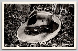 RPPC That Old Fishing Hat c1940 Photo by Ross Hall Postcard J27 - $9.95