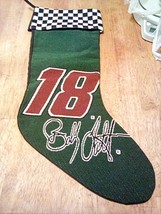 NASCAR #18 Bobby Labonte Knit Christmas Stocking 20&quot; Long - £7.00 GBP