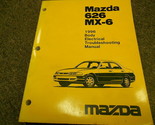 1996 Mazda 626 MX-6 MX6 Corps Électrique Service Réparation Atelier Manu... - $23.95