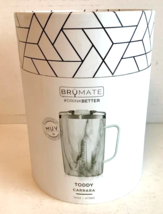 NEW Brumate 16 oz. MÜV Collection Toddy Travel Mug Cararra TD16WM - £18.90 GBP